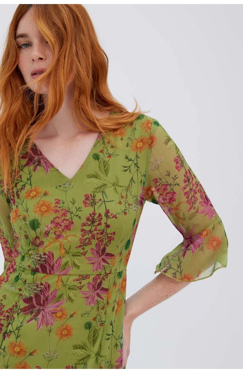 RAISHMA Alicia Green Dress, Alternate, color, Green