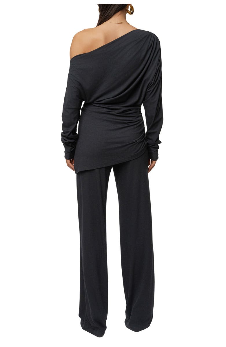 JLUXLABEL Winter Soirée Pant Set, Alternate, color, Black