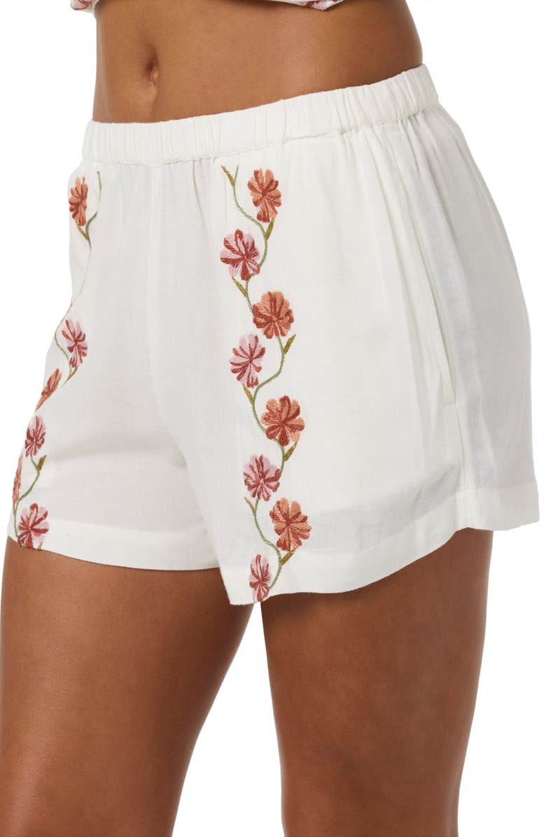 O'Neill Farren Linen Blend Shorts, Alternate, color, Tofu