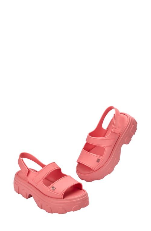 Melissa Ella Move Platform Sandal In Pink, Women's At Urban Outfitters In Pink