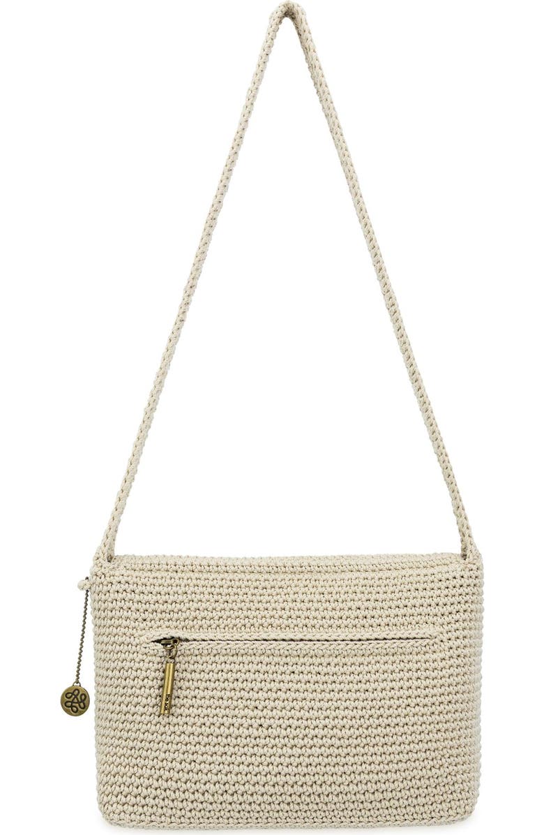 The Sak Marlow Crochet Flap Shoulder, Alternate, color, Ecru