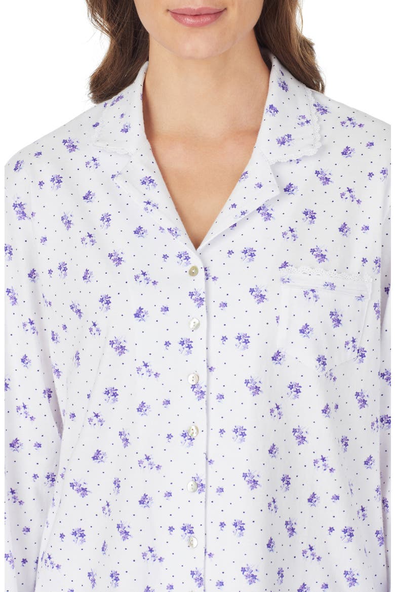 Cotton Pajamas, Alternate, color, WHT GRND WITH LVNDR FLRL DOT