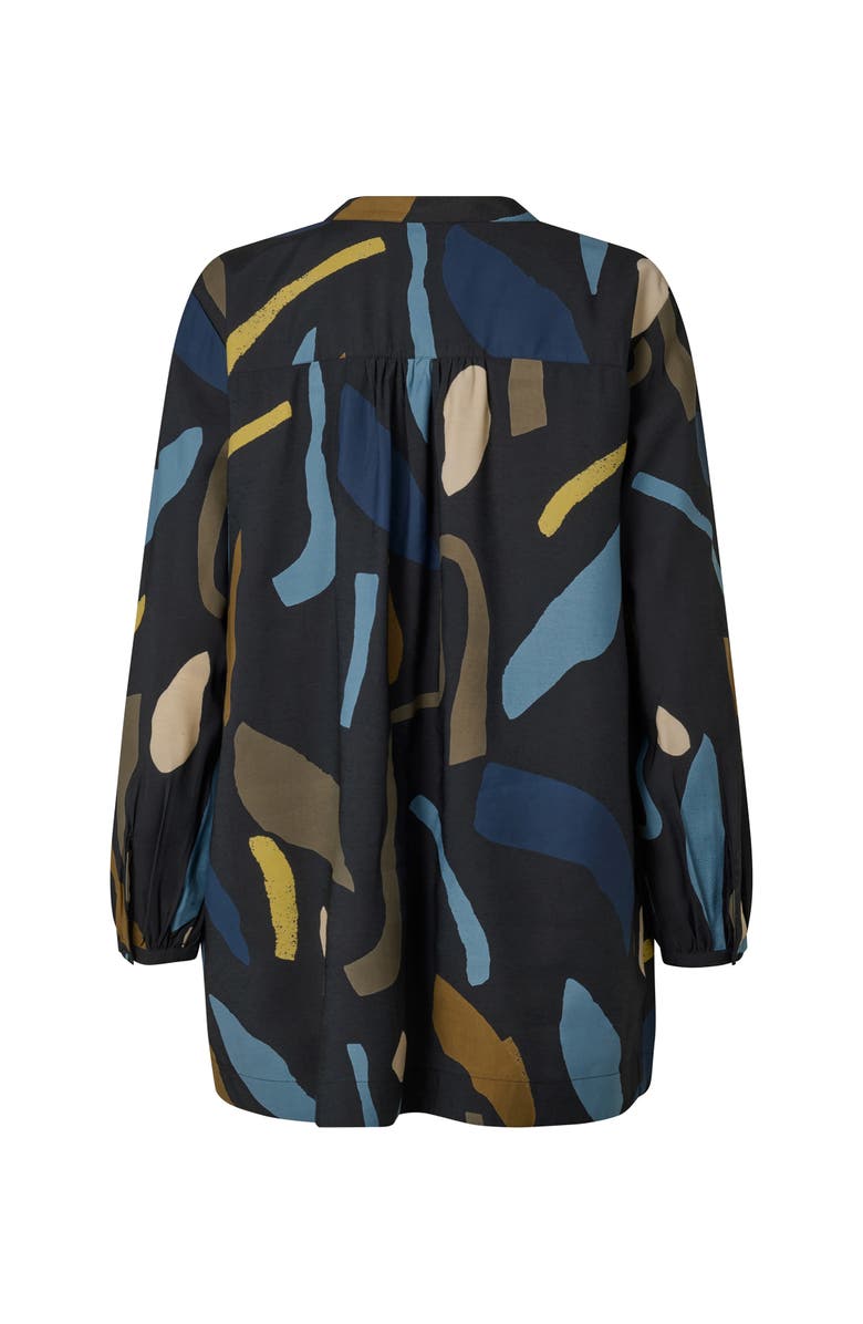 Masai Copenhagen MaGenevra Long Sleeve V-Neck Tunic, Alternate, color, Proven Blue