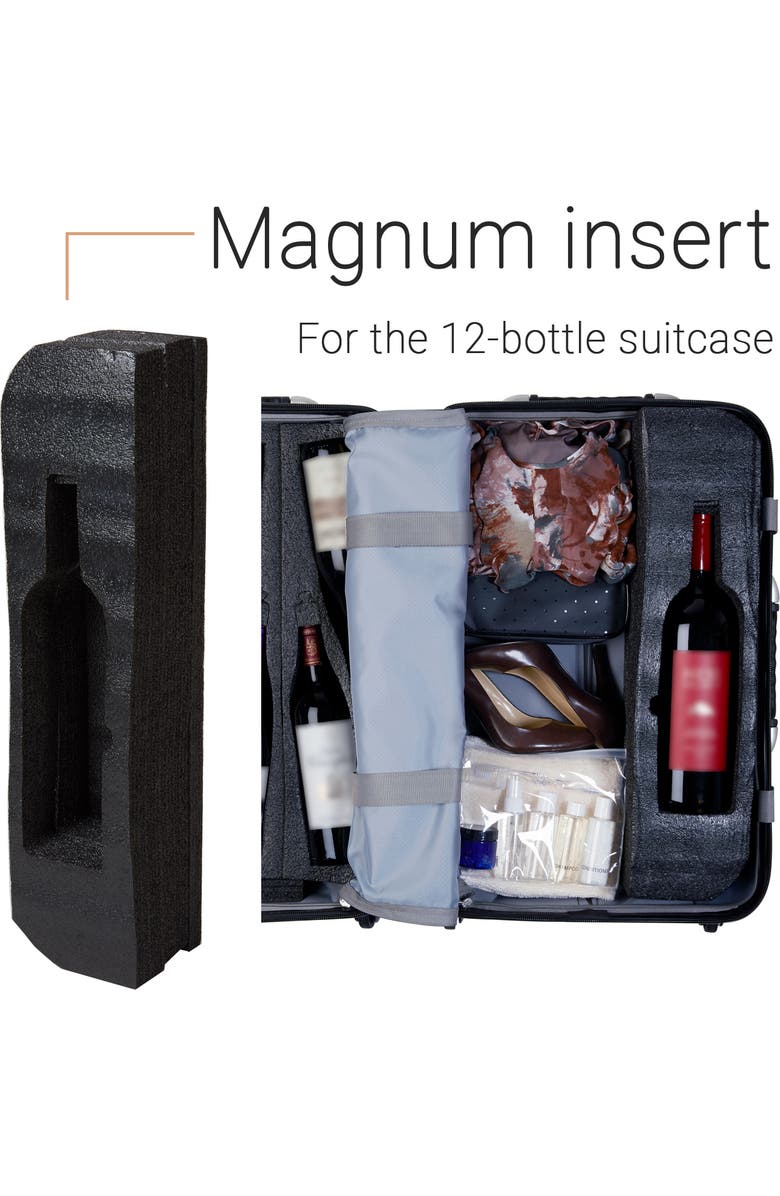 VinGardeValise Insert Grande Magnum, Alternate, color, Black
