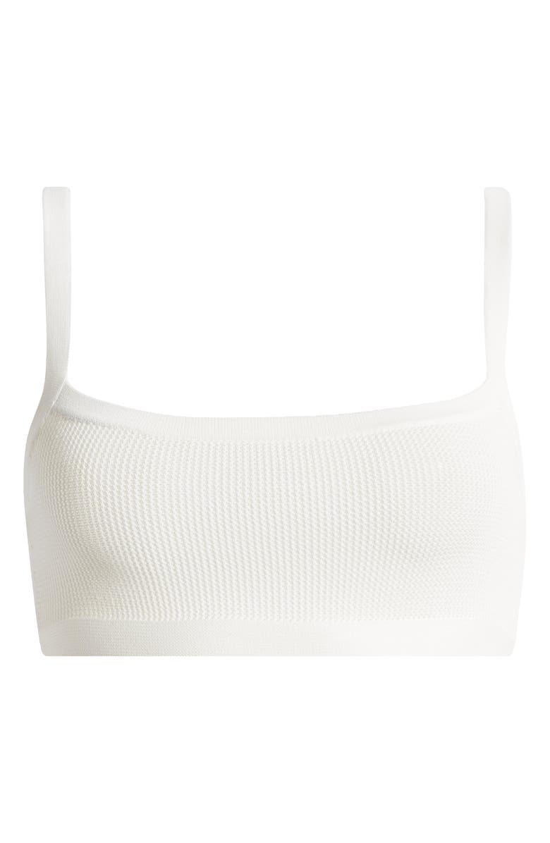 Mistress Rocks Square Neck Sweater Bralette, Alternate, color, 