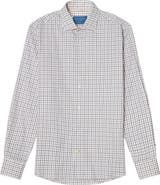 Robert Talbott Reynolds Ultra Light Weight Brushed Tattersall Shirt
