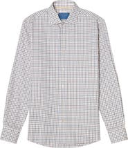 Robert Talbott Reynolds Ultra Light Weight Brushed Tattersall Shirt