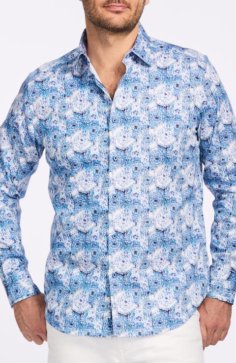 Ripon Cotton Button-Up Shirt