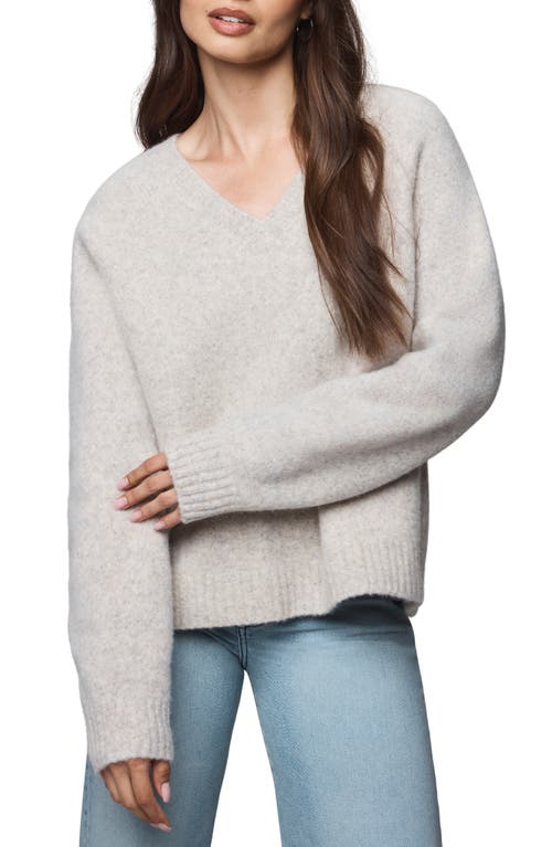 Splendid Melina Relaxed Fit Wool Blend Sweater In Gray