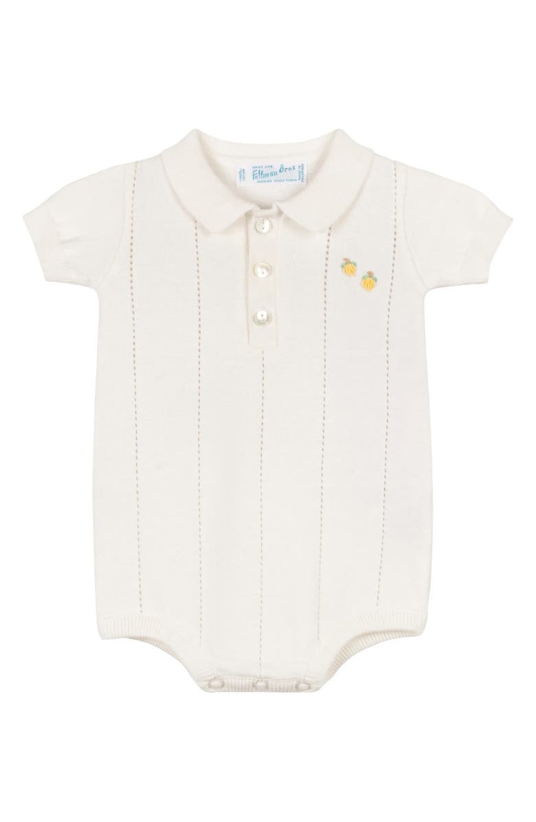 Feltman Brothers Lemon Romper, Main, color,
