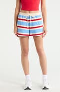 Year of Ours Striped Jersey Shorts