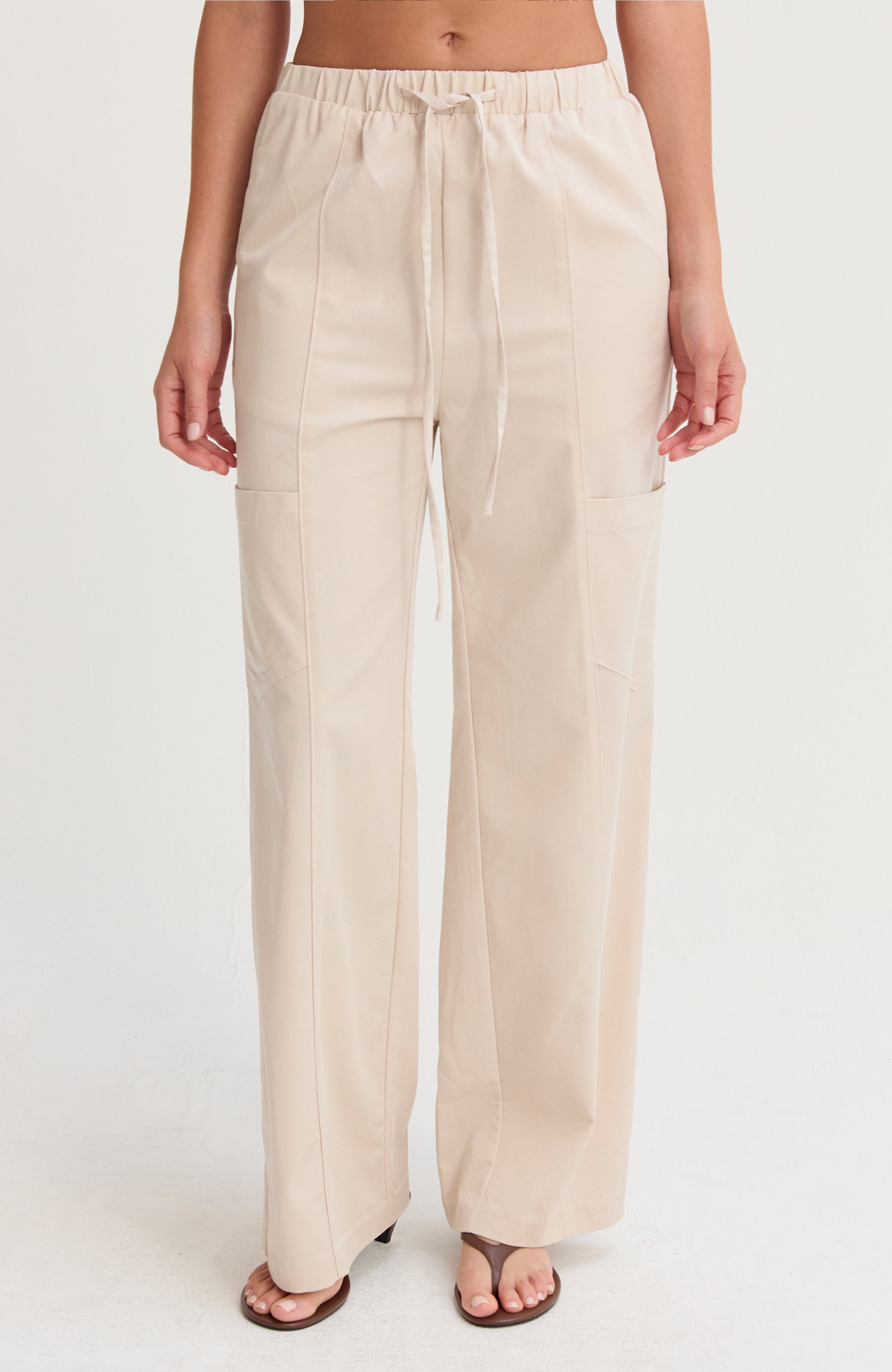 Pull On Tencel Blend Pants - image 3