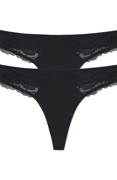 Minx Lace Thong 2-Pack