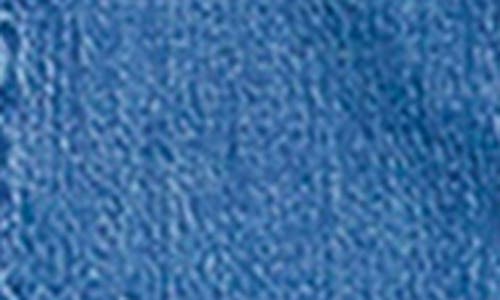 Wash Lab Denim Ruffle Hem Tie Waist Denim Midi Dress In Blue