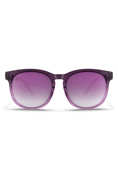 H-Series 54mm Polarized Round Sunglasses