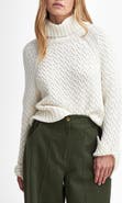 Barbour Malton Basket Texture Turtleneck Sweater