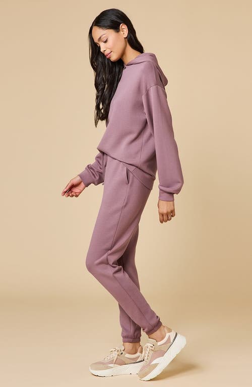 Softies Athleisure Dreamtech Oversize Hoodie Lounge Set In Pink