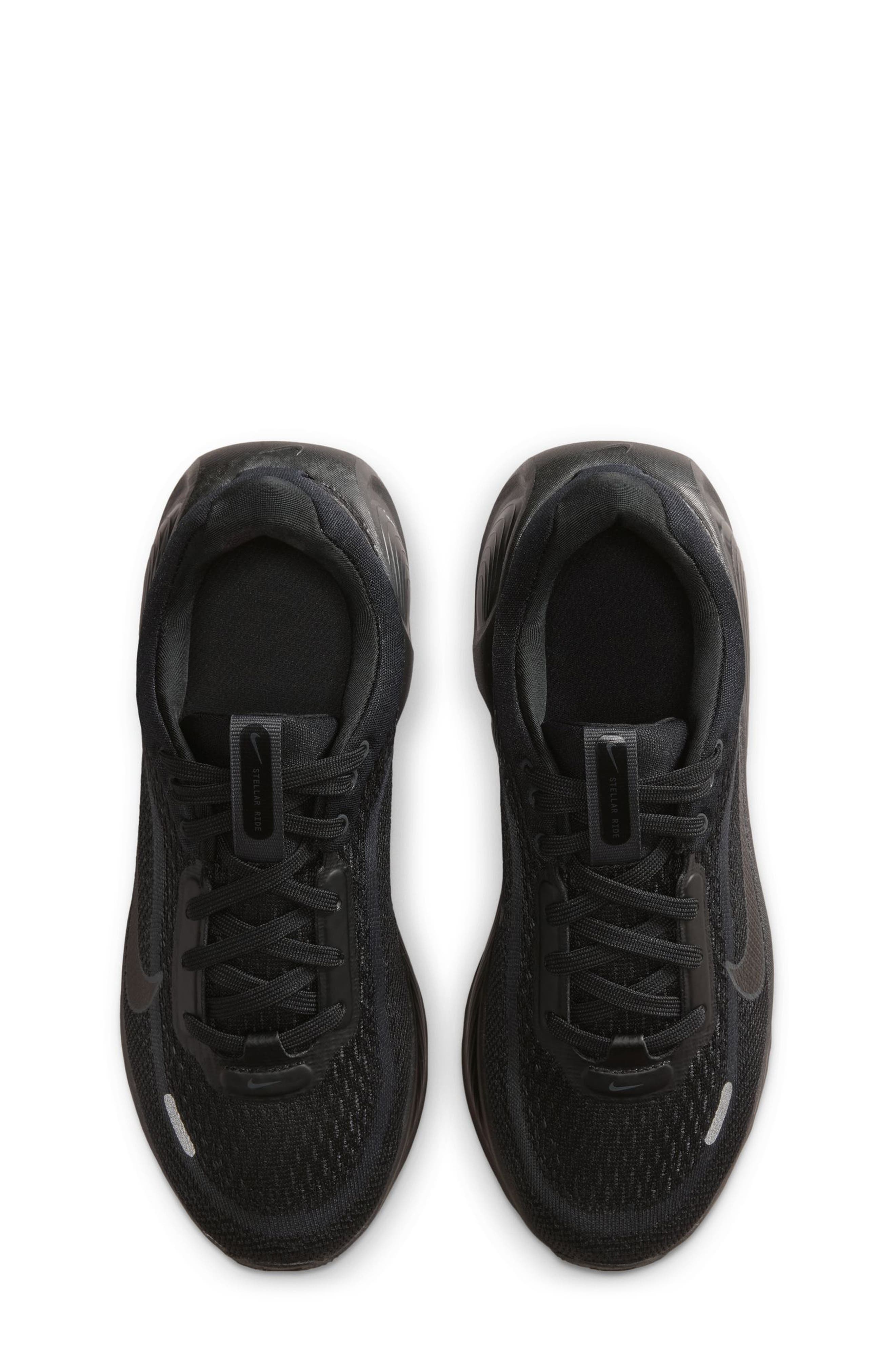 Nike Kids' Stellar Ride Running Sneaker, Alternate, color, Black/ Black