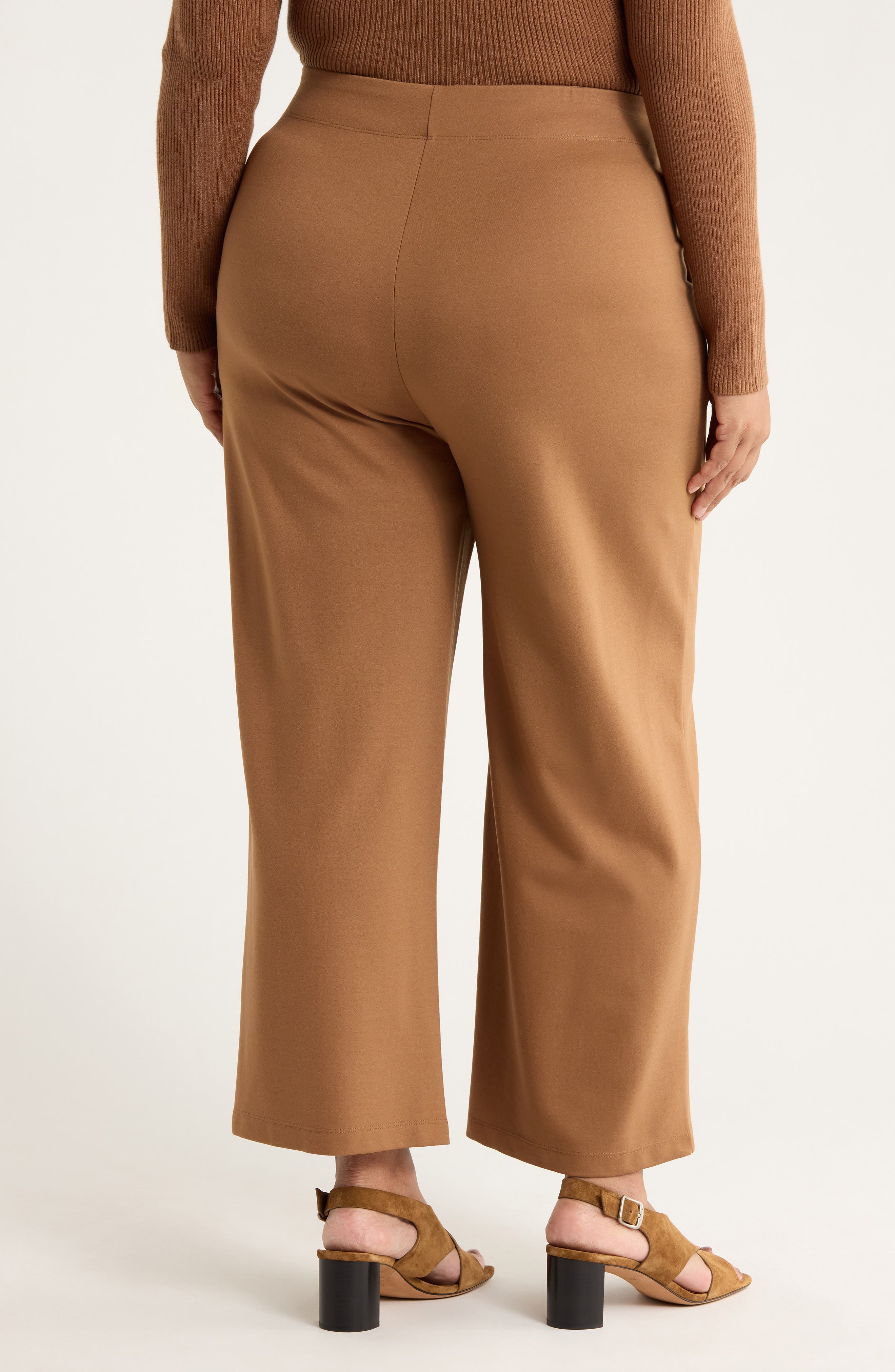 Easy Wide Leg Ponte Pants - image 4