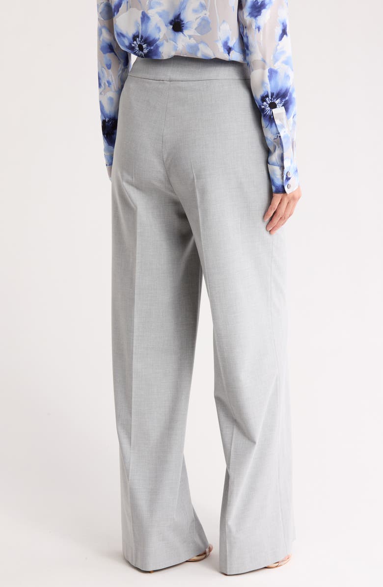 Calvin Klein High Waist Wide Leg Pants, Alternate, color, 