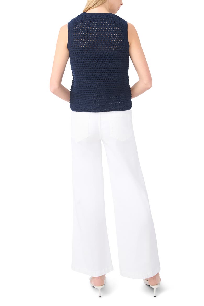 Open Stitch Sweater Tank, Alternate, color, CLASSIC NAVY