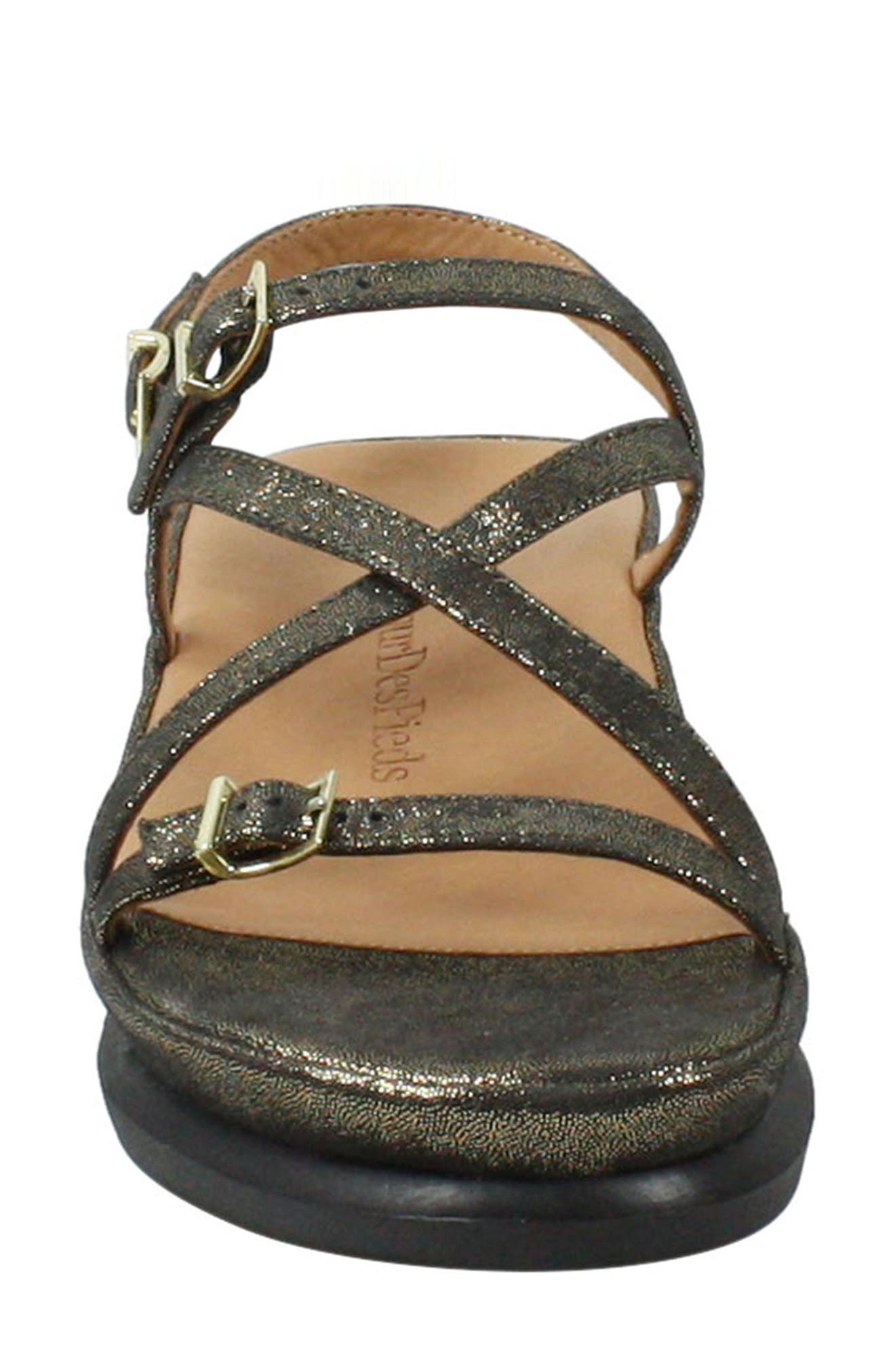 L'Amour des Pieds 'Verdun' Crisscross Sandal, Alternate, color, 