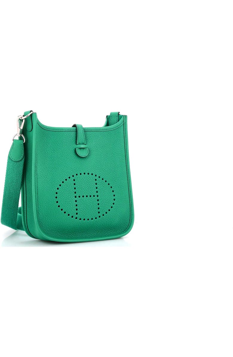 Pre-Owned Hermes Evelyne Bag Gen III Maurice TPM, Alternate, color, Vert Jade