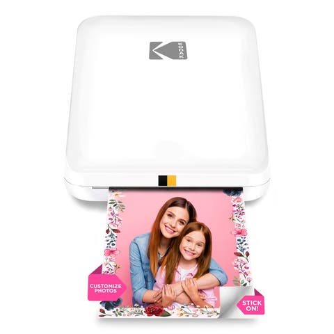 Step Slim Mobile Color Instant Photo Printer 2x3, Compatible with iOS and Android