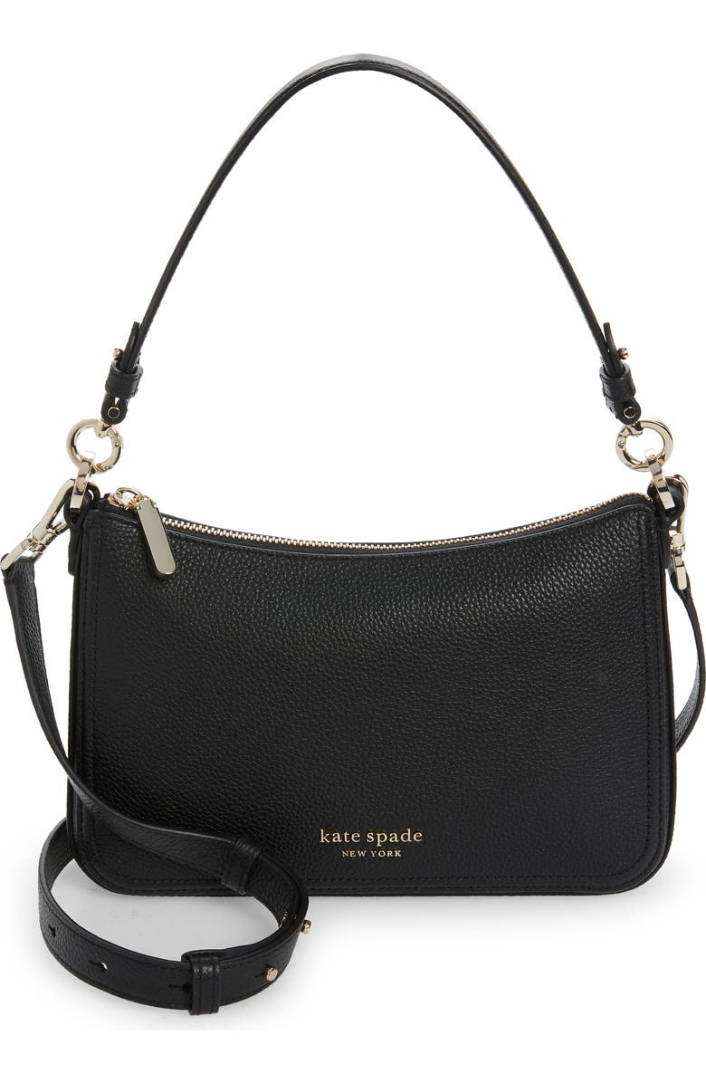 Kate Spade New York hudson pebbled leather medium shoulder bag, Main, color,