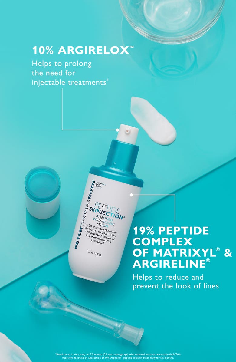Peter Thomas Roth Peptide Skinjection Amplified Wrinkle-Fix Refillable Serum, Alternate, color,