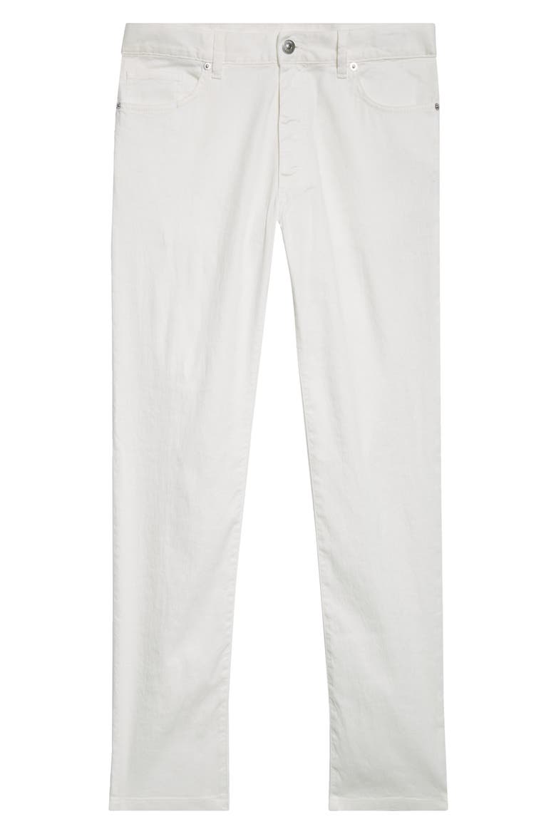 Slim Fit Jeans, Alternate, color, WHITE SLD