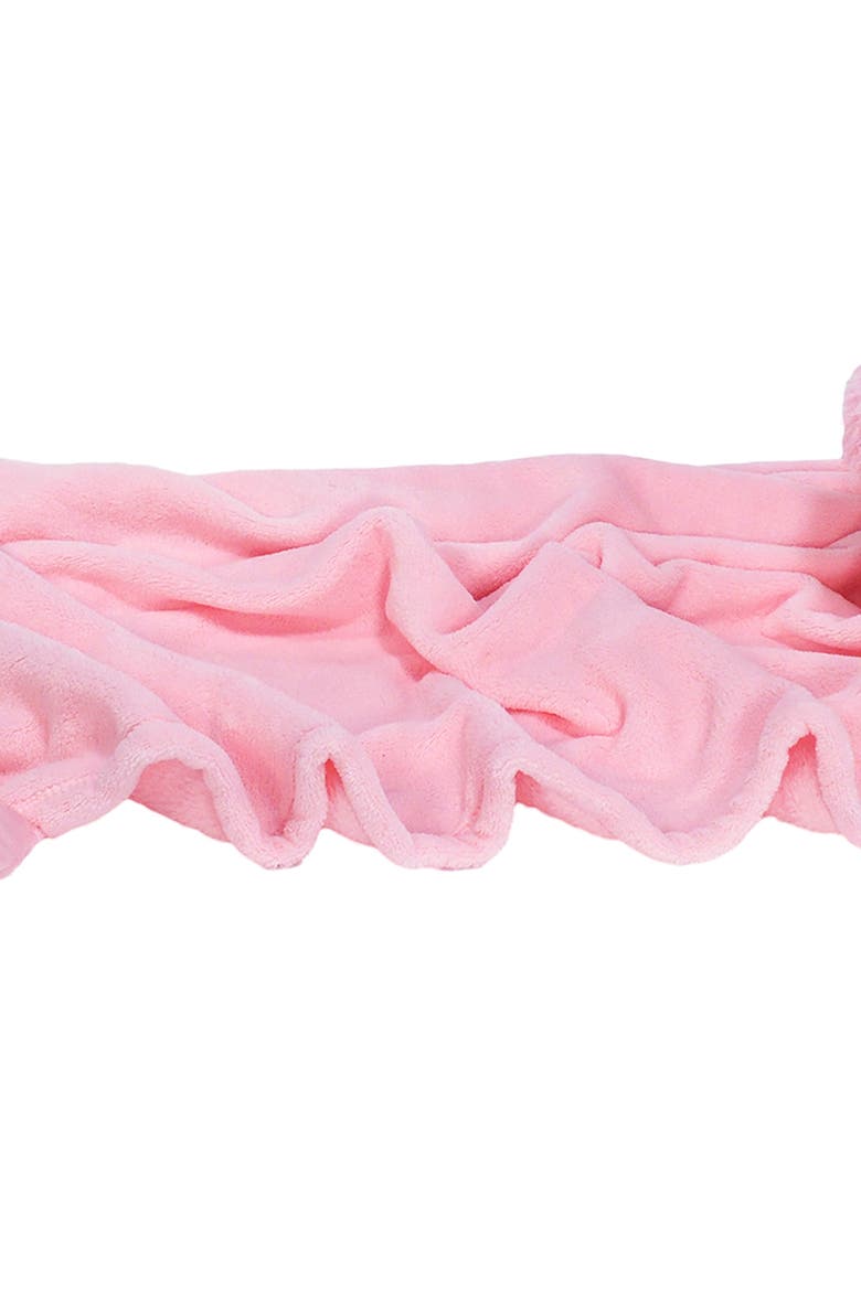 Poodle Pink 2 In 1 Plush Puppet & Blanket, Alternate, color, Multicolored