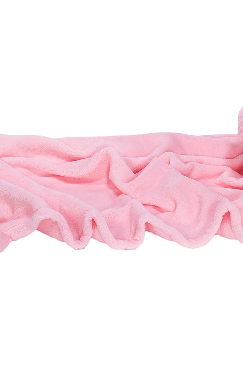 Cuddleuppets Poodle Pink 2 In 1 Plush Puppet & Blanket, Alternate, color, Multicolored