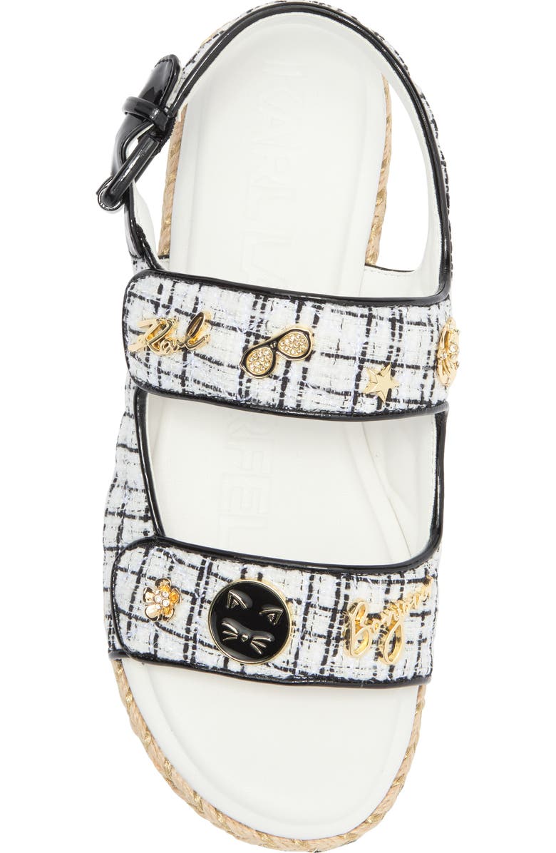 KARL LAGERFELD PARIS Charlay Slingback Sandal, Alternate, color,