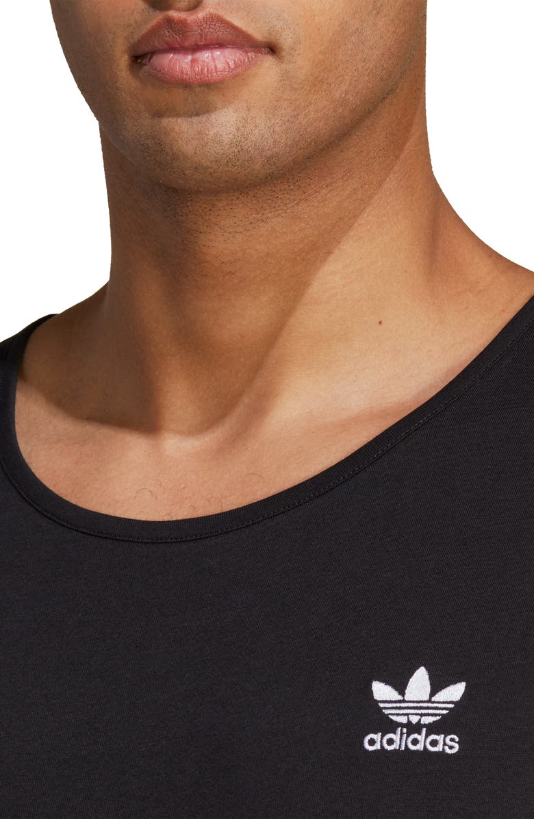 adidas Lifestyle Trefoil Cotton Tank, Alternate, color,
