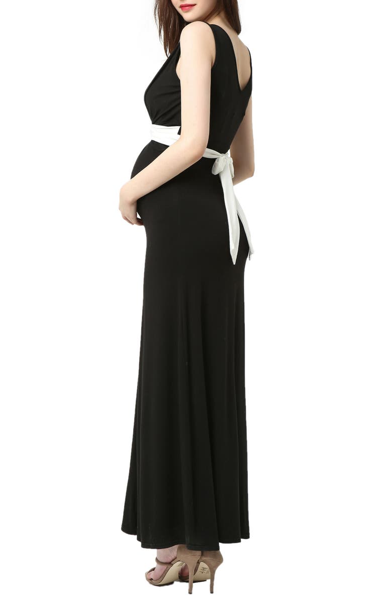 Kimi and Kai Scarlett Maternity Maxi Dress, Alternate, color, 