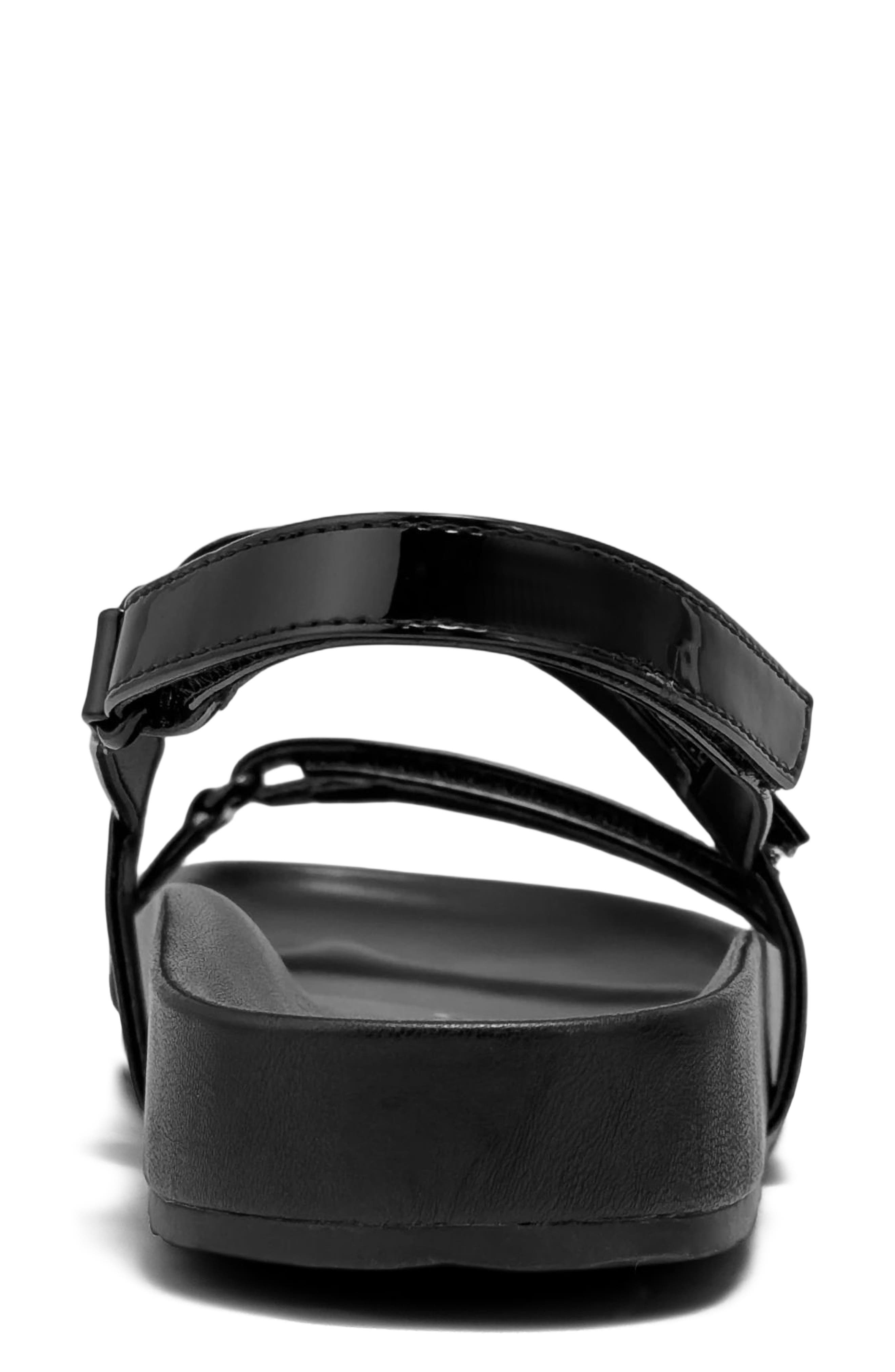 Aerosoles Liana Slingback Sandal, Alternate, color, Black Fx Patent