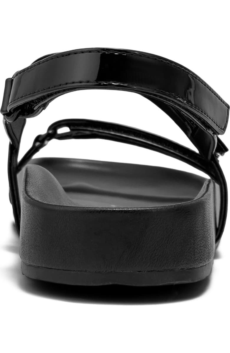 Aerosoles Liana Slingback Sandal, Alternate, color, Black Fx Patent