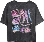 KPop Demon Hunters Junior's KPop Demon Hunters Huntrix Colorful Collage Graphic T-Shirt
