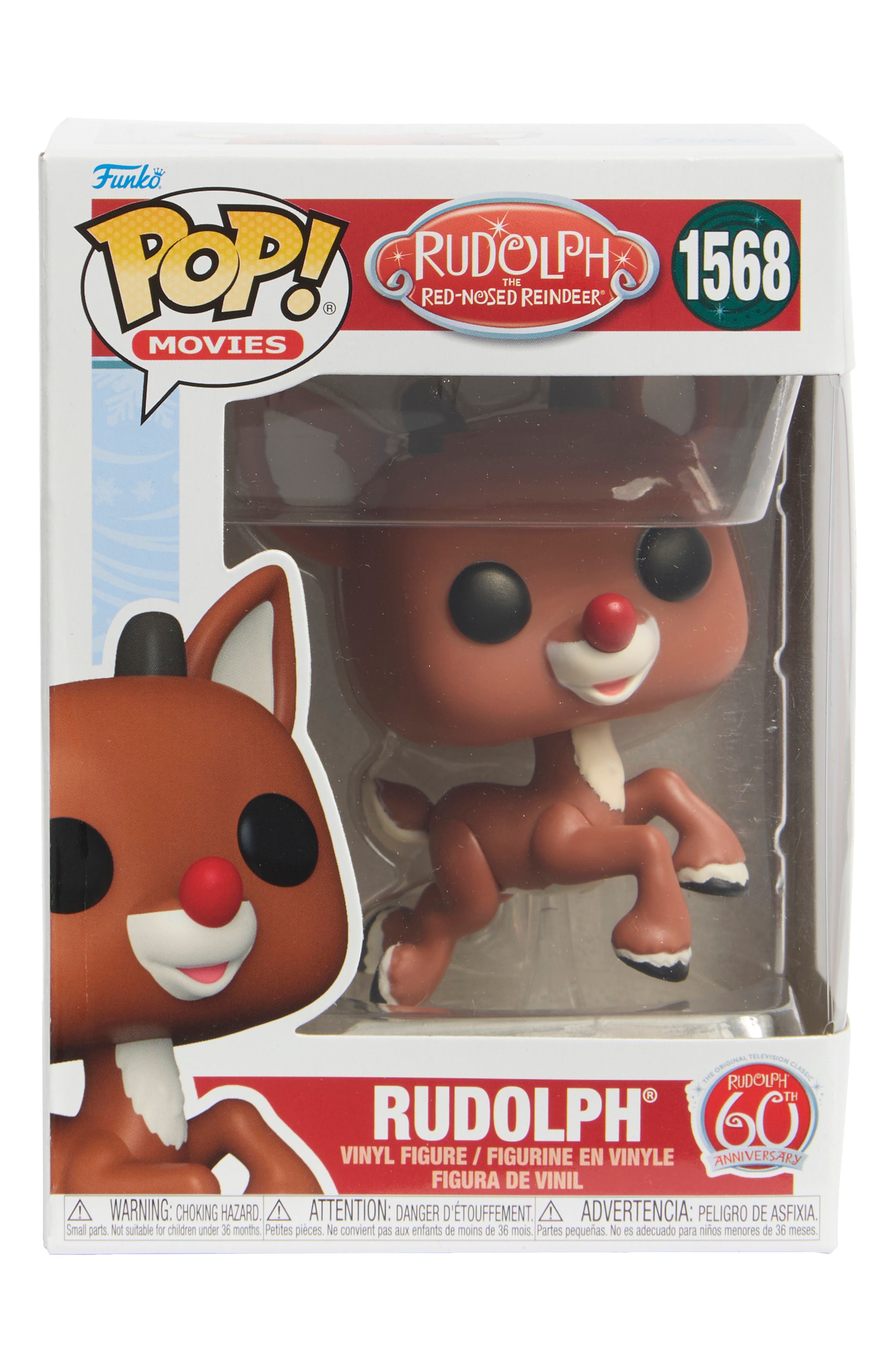 Vibrating Rudolph POP! Movies 'Rudolph the Red-Nosed Reindeer' Rudolph® Figurine | Nordstrom
