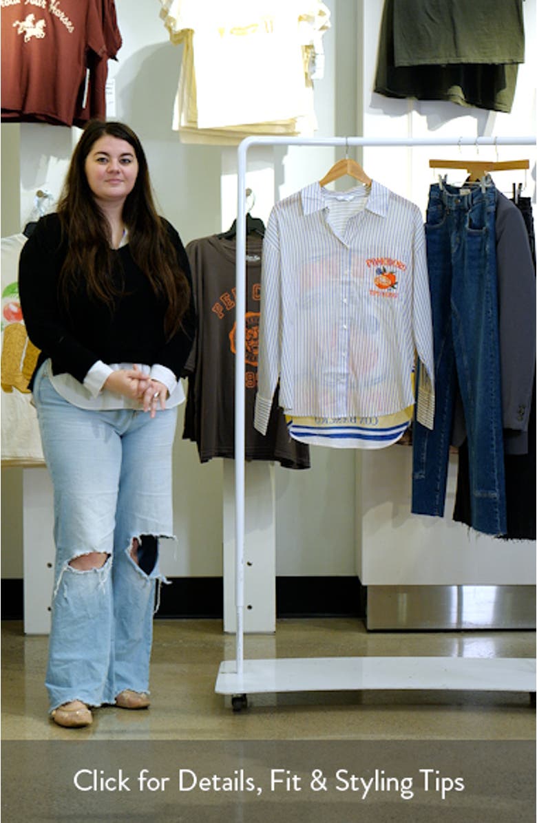 Pomodoro Printed Relaxed Fit Button-Up Shirt, sales video thumbnail