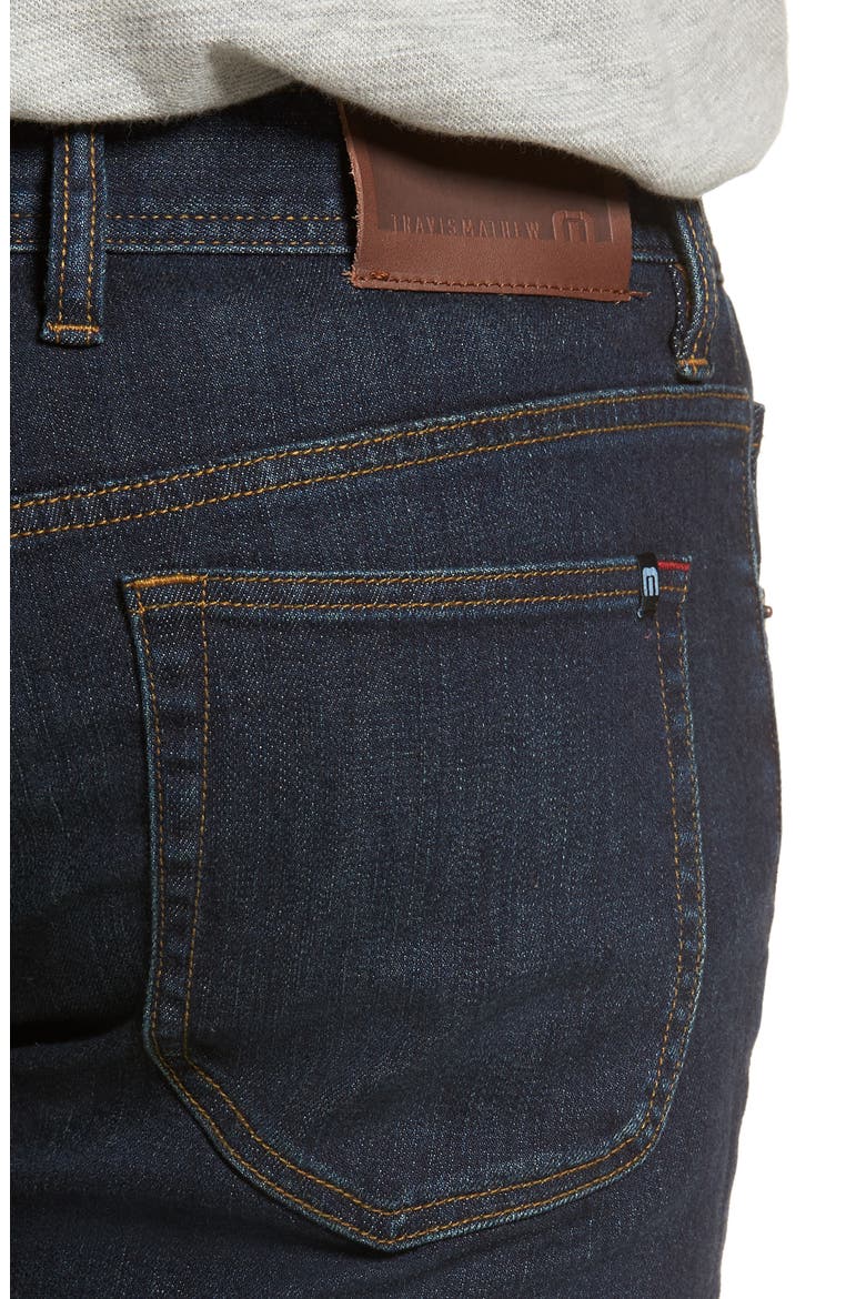 Travis Mathew The Standard Regular Fit Straight Leg Jeans, Alternate, color, INDIGO