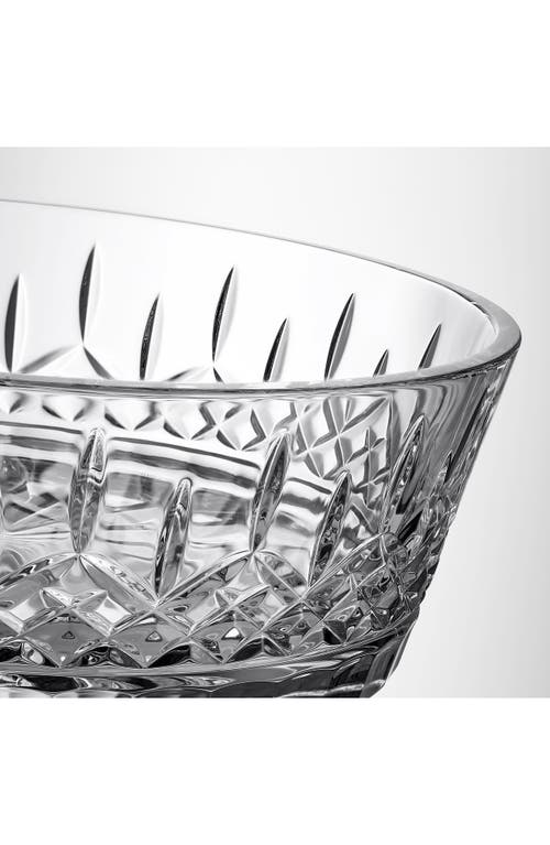 WATERFORD WATERFORD LISMORE CRYSTAL LOW BOWL
