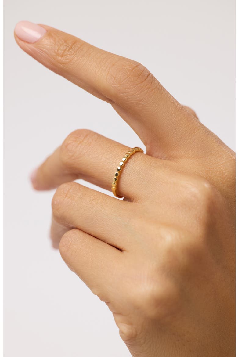 Solid Yellow Gold - Circles Ring, Alternate, color, Gold