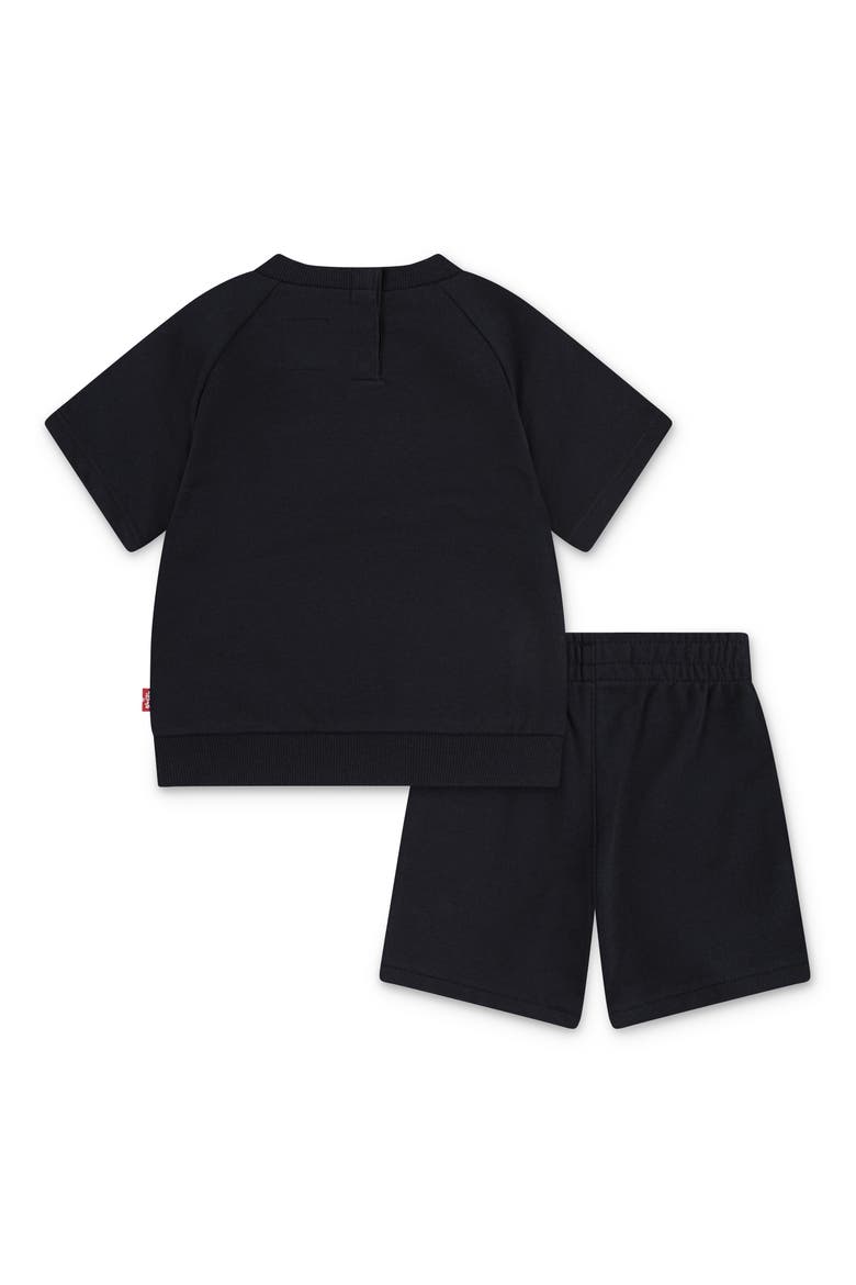 Coastal Prep T-Shirt & Shorts Set, Alternate, color, BLACK