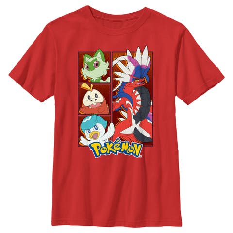 Boy's Pokemon Koraidon Group  Graphic T-Shirt
