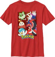 POKEMON Boy's Pokemon Koraidon Group  Graphic T-Shirt