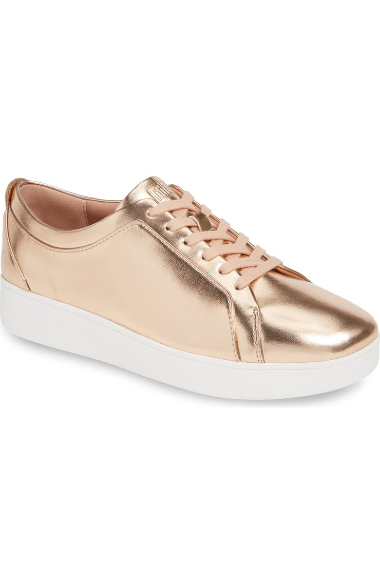 FitFlop Rally Metallic Sneaker, Main, color,