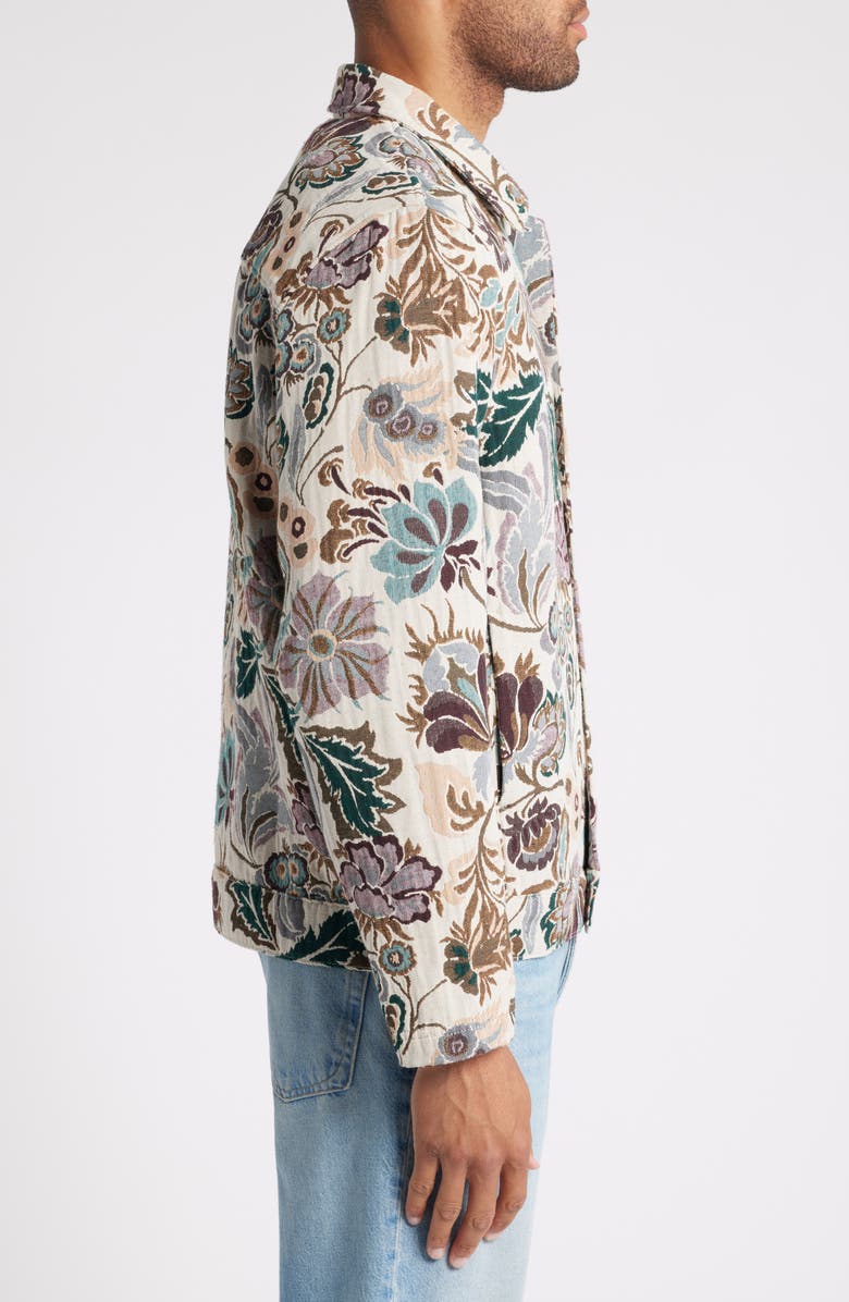 Wax London Iggy Botanical Paisley Jacquard Jacket, Alternate, color,