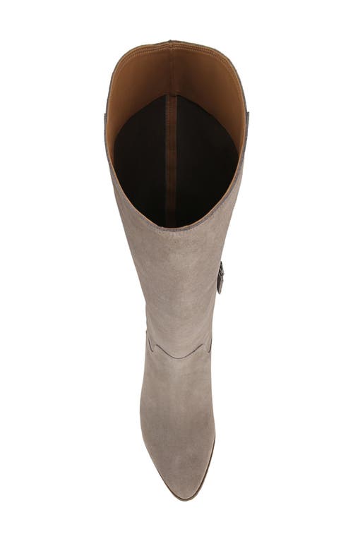 Vionic Bixby Western Knee High Boot In Stone
